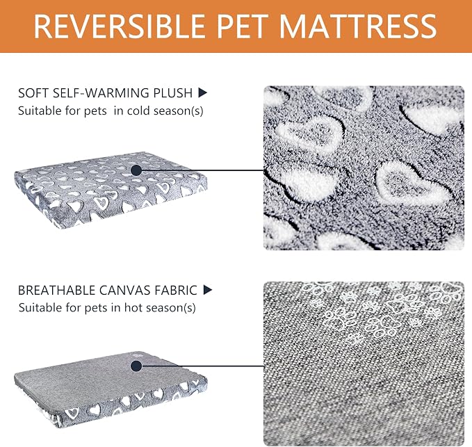 VANKEAN Reversible Cool and Warm Dog Bed Mat - Image 3