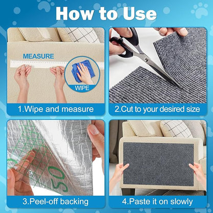 23.6x15.8 Cat Wall Scratcher Mat - Image 6