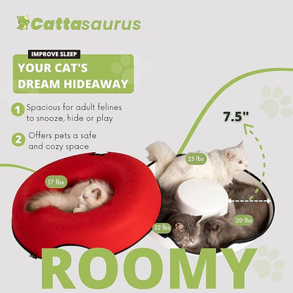 Cattasaurus Peekaboo Cat Cave Donut - Image 5