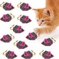 SunGrow 12 Pack Cat Crinkle Mice, 6x1.5 Inch Mice by SunGrow