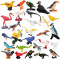 ZENFUN 29 Pieces Realistic Bird Animals Figurines, Mini Bird Model, Birds Cake by ZENFUN