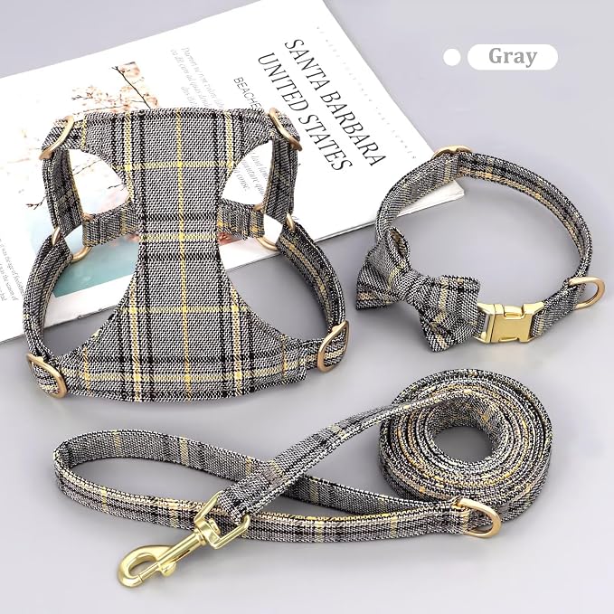 Beirui Cute Extra Small Dog Harness Collar and Leash Set - Image 2
