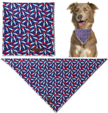 4th of July Dog Bandana, Patriotic Bandana - Image 3