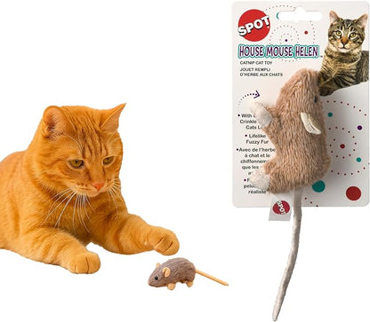 SPOT House Mouse Helen Cat Toy by SPOT