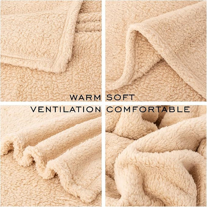 2 Blankets, Dog Cat Pet Blanket, Soft Warm Fleece, - Image 4