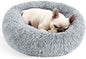Dogs Bed for Small Dogs, Anti-Anxiety Washable Round Bed by Hoewina