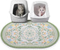 Bienbee Cat Litter Mat, Urine and Water Proof, Bean-Green L by Bienbee