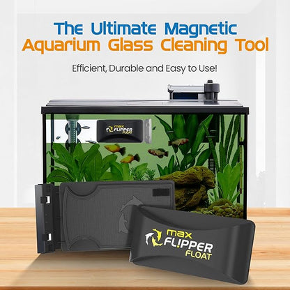 FLIPPER Max Magnetic Aquarium Cleaner – 2-in-1 Flip Scrubber and Scraper - Image 3