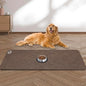 Large Pet Feeding Mat, 39.4" x 31.5" Absorbent Quick Dry Dog Mat by yuzshin