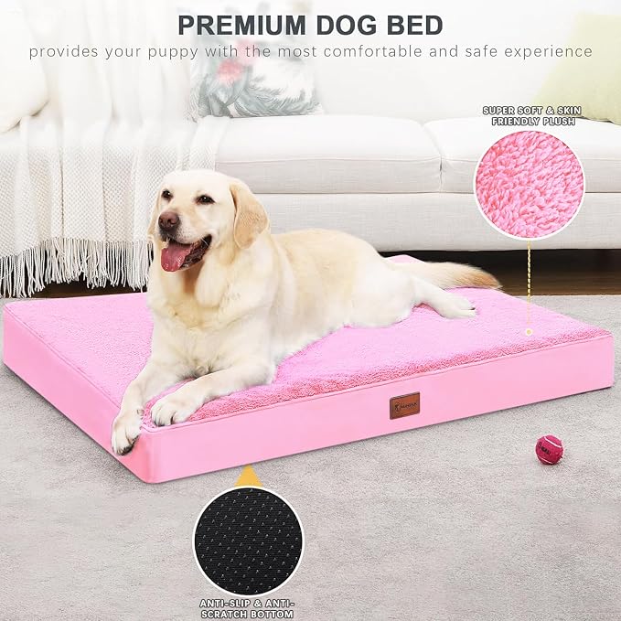MIHIKK Waterproof Dog Bed Medium Size Dog Orthopedic Pet Beds - Image 4