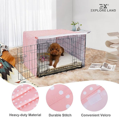 Explore Land Pattern Dog Crate Cover - Image 4
