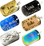 Personalized Dog Tag with 5 Lines of Custom Deep Engraved Durable Stainless by PetANTastic
