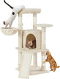 Yaheetech Cat Tree, 42in Play Tower by Yaheetech