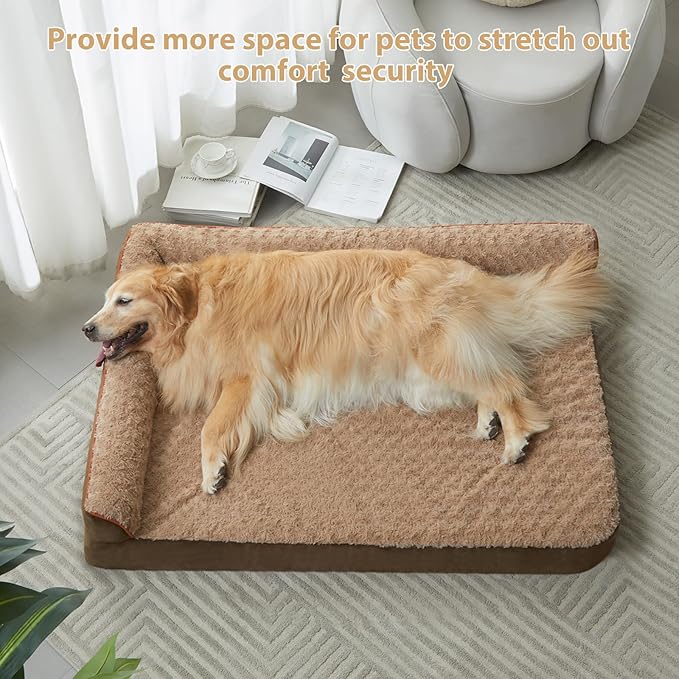 BFPETHOME Orthopedic Dog Beds for Large Dogs-Waterproof Sofa Dog Bed - Image 2