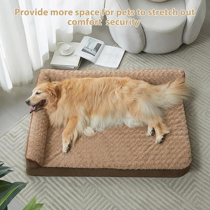 BFPETHOME Orthopedic Dog Beds for Large Dogs-Waterproof Sofa Dog Bed - Image 2