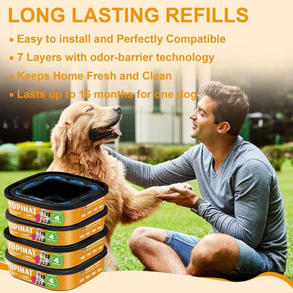 2 IN 1 Genie Refill Bags for Dog Cat 4 Pack - Image 5