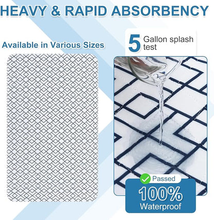 OUTCREATOR® Washable Bed Pads 34" x 56", Incontinence Mattress Protector - Image 2