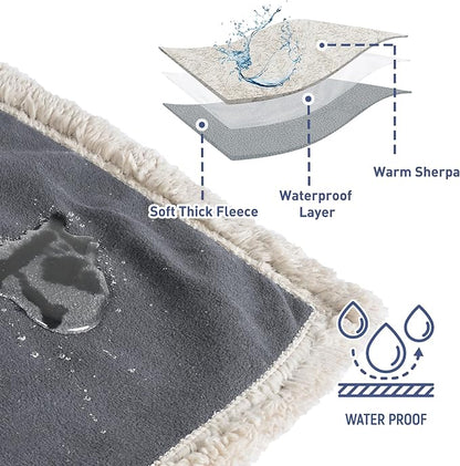 Kritter Planet Waterproof Dog Blanket, Reversible Water Proof Pet Blanket - Image 3
