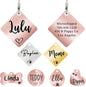 Ultra Joys Dog ID Tag, Custom Dog Tag Personalized Cat Tag, Pet ID Tag by UltraJoys