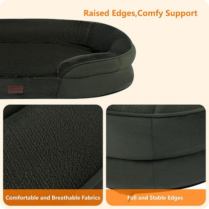Dwanton Orthopedic Dog Bed for Medium Dogs - Image 5