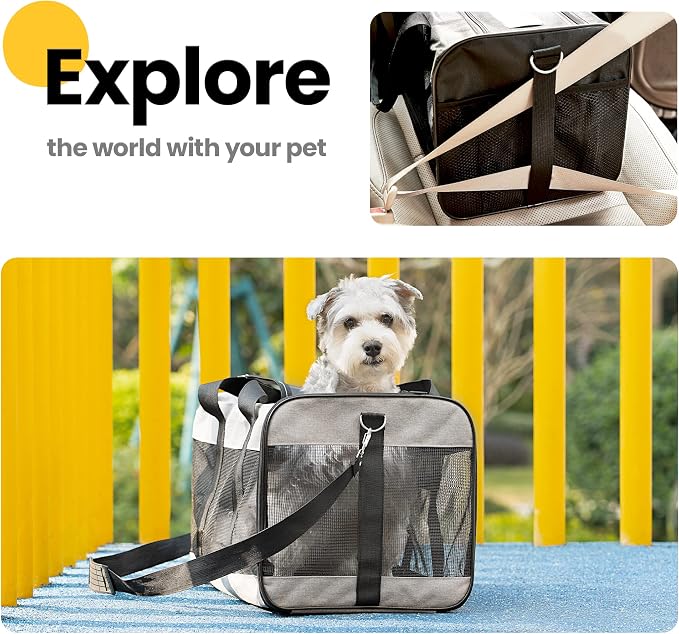 Dog Carrier Soft Sided, Large Cat Carrier - Image 9