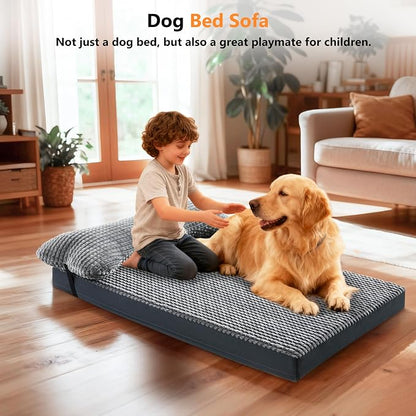 KISYYO Orthopedic Dog Beds for Extra Large Dogs - Image 2