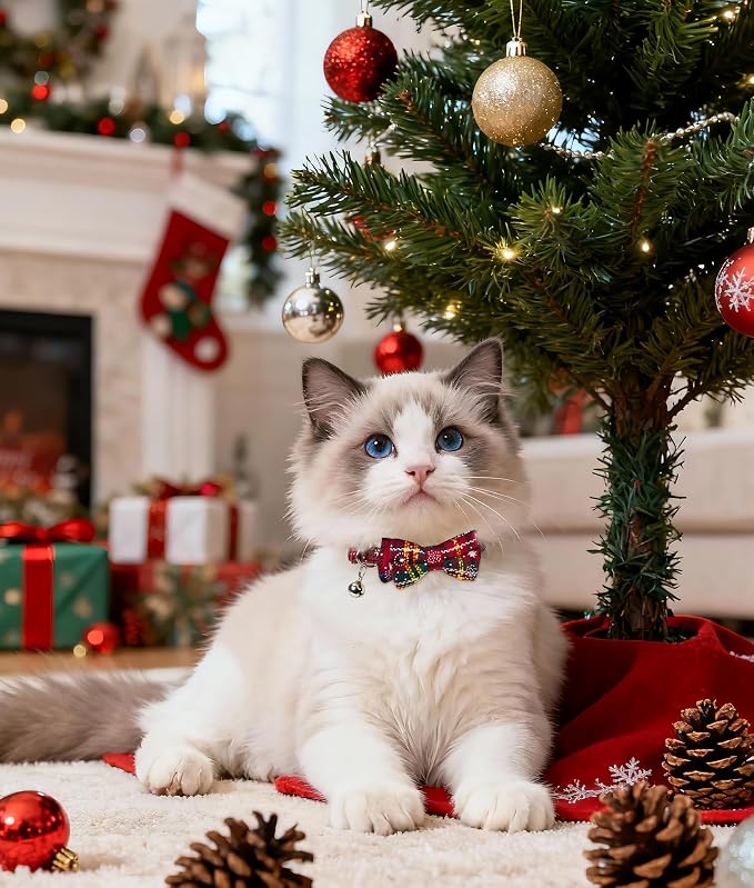 Joytale Upgraded Christmas Cat Collar - Image 3