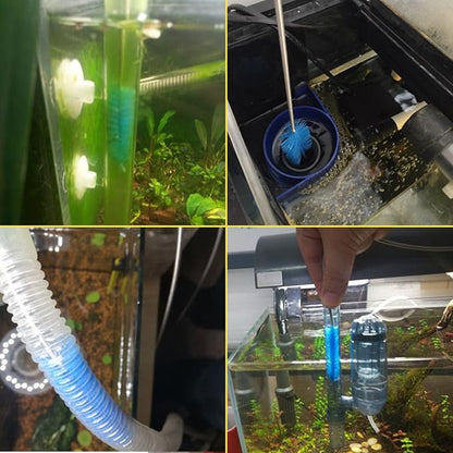 Aquarium Filter Brush Set, Flexible Double Ended Bristles Hose Pipe Cleaner - Image 7