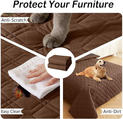 hyha Waterproof Dog Bed Blanket, Soft Pet Blankets, Waterproof Couch Cover - Image 5