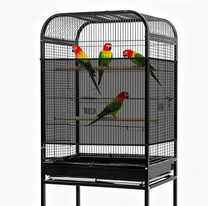 Fengek 2 Pcs Adjustable Bird Cage Cover & Seed Catcher Net - Image 6