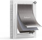 Baboni 3-Flaps Pet Door for Interior and Exterior Doors, Durable Plastic Frame by Baboni