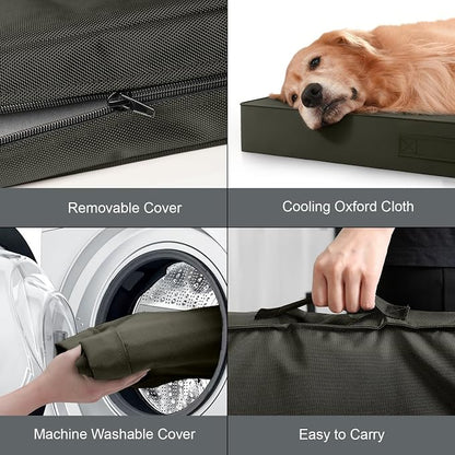 Outdoor Extra Large Dog Bed, Jumbo Waterproof Dog Bed - Image 6
