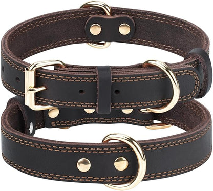 Joytale Genuine Leather Dog Collar by Joytale