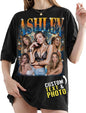 Custom Bootleg Rap Shirt with Photo Text, Vintage Custom Picture Shirt by 68PHALO