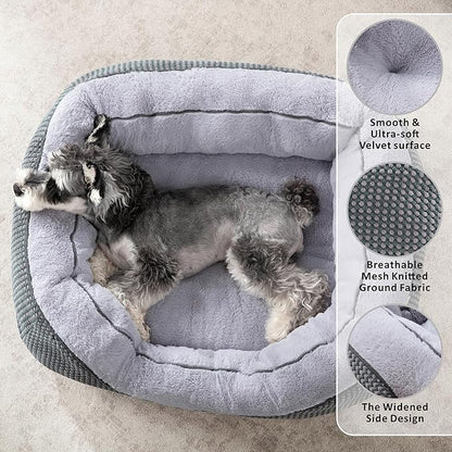 INVENHO Large Dog Beds Large Sized Dog Washable, Orthopedic Warming Soft - Image 2