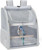 Sanmoncare Bird Backpack Carrier, Water Repellent Fabric Cockatiel Travel Bag by Sanmoncare