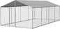 20'x10' Large Outdoor Dog Kennel, Heavy Duty Dog Enclosure by docagt