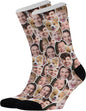 D-Story Custom Face Socks, Personalized Photo Picture on Socks, Unisex Athletic by Enjoy-yjl