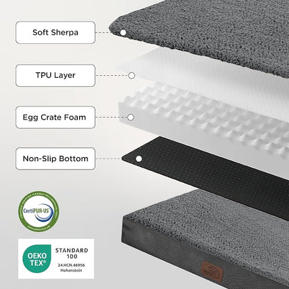 Bedsure XL Dog Beds Large Sized Dog -Comfy Flat Extra Large Pet Beds - Image 5