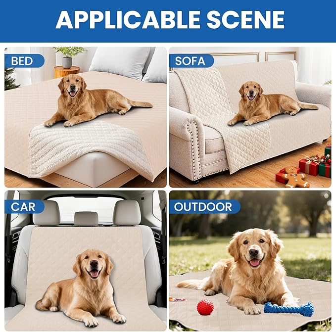 Waterproof Dog Bed Cover Pet Blanket, Soft Couch Cover - Image 5