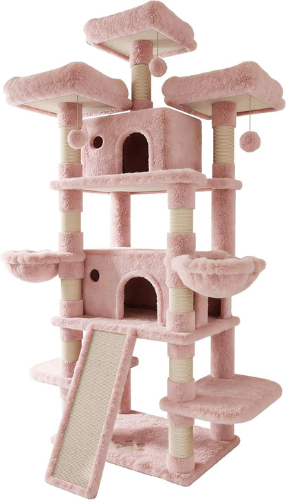 SHA CERLIN 81 Inches Extra Large Cat Tree - Image 9