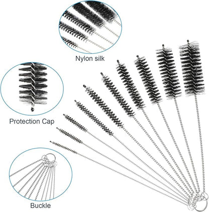12 Pieces Tube Cleaning Brush Aquarium Filter Nylon Tube Brush Set Flexible - Image 3