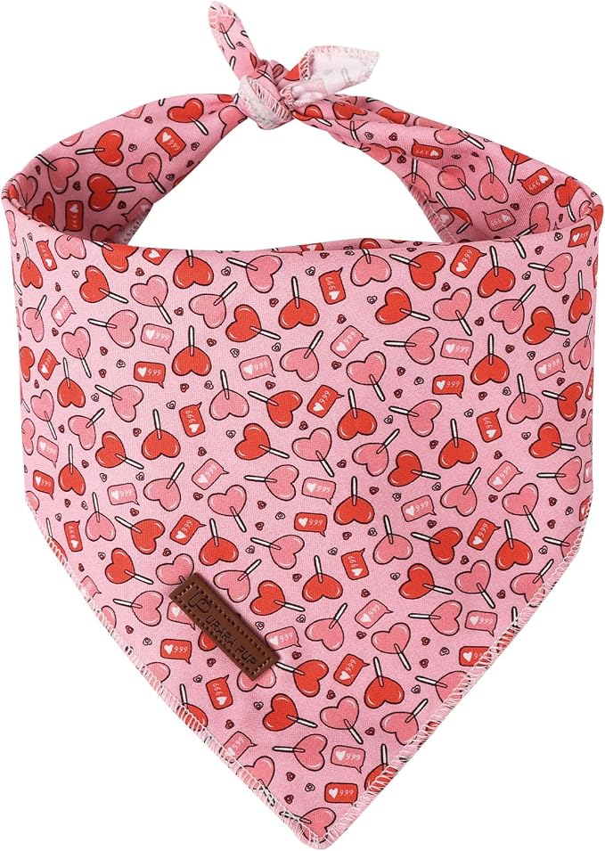 Valentine Dog Bandana by UPURARAPUP