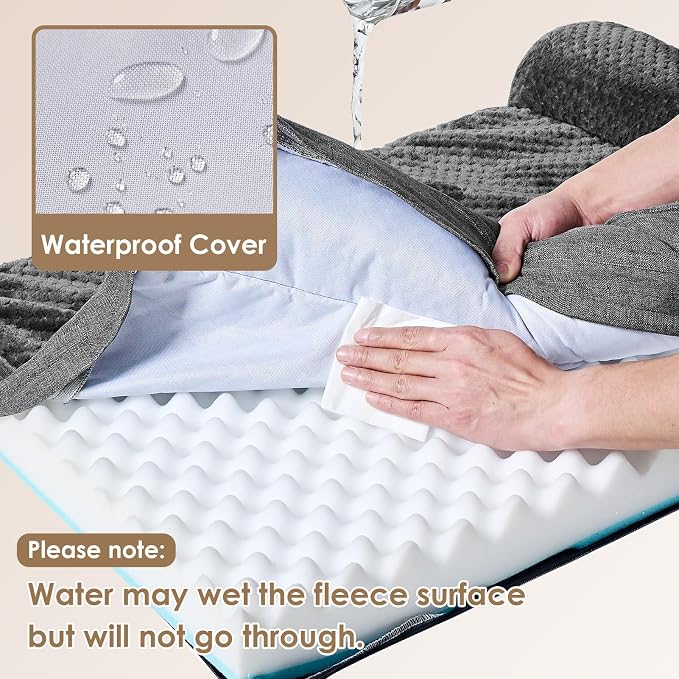 EHEYCIGA Orthopedic Dog Bed Medium Size Dogs, Memory Foam Dog Bed - Image 3
