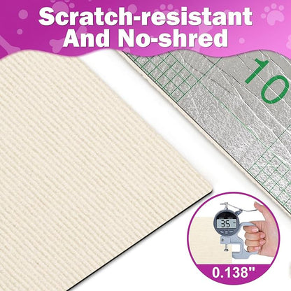 Anit Cat Scratch Couch Furniture Protector, 78.7x15.8 Cat Wall Corner Scratcher - Image 5