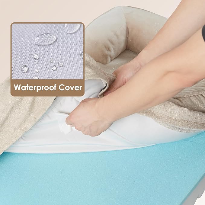 EHEYCIGA Orthopedic Dog Bed for Large Dogs, Waterproof Memory Foam, Non-Slip - Image 3