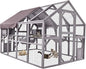Aivituvin Extra Large Catio Outdoor Cat Enclosure Window Design by Aivituvin