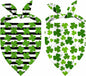 St. Patrick's Day Dog Bandana, 2 Pack Adjustable Holiday Party Pets Saint by XGXHZYLC