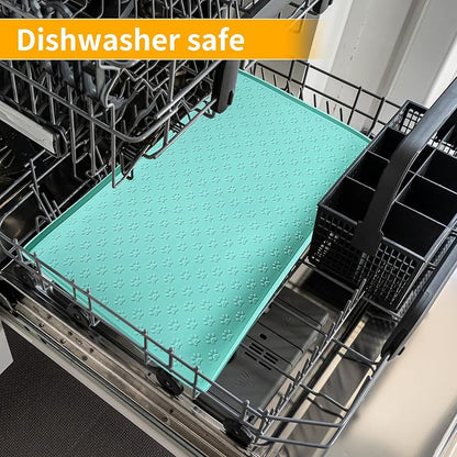 Ptlom Pet Placemat for Dog and Cat, Mat for Prevent Food and Water Overflow - Image 8