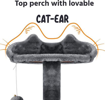 Yaheetech 70in Multi-Level Cat Tree Tall Cat Tower Cat Furniture - Image 7